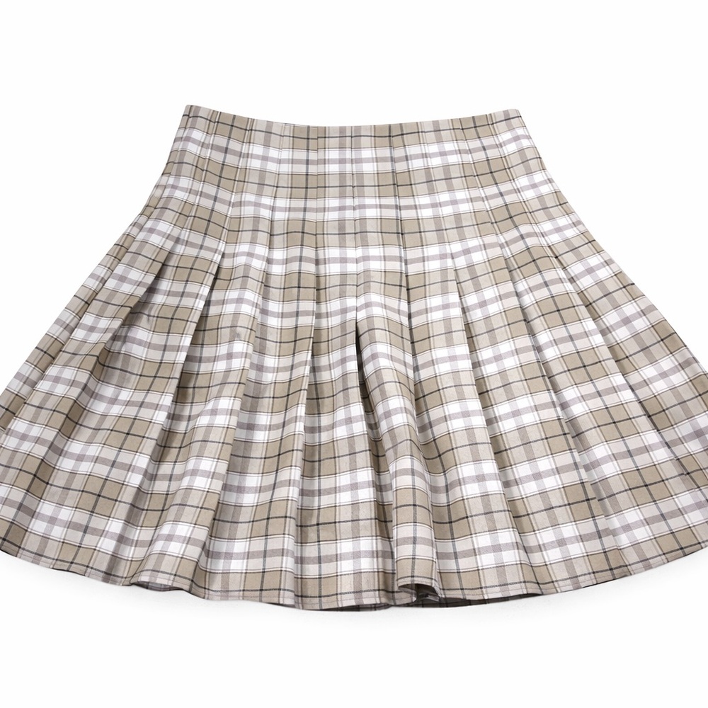 Sexy Little School Girl Plaid Pleated Skirt XS